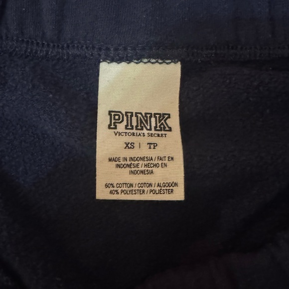 PINK Victoria's Secret Navy Blue Sweatpants - Picture 3 of 4
